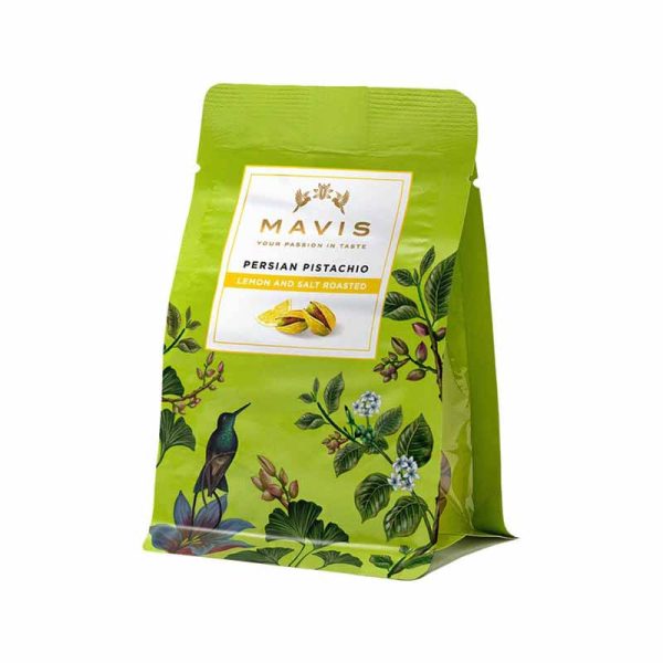 MAVIS LEMON RASTED PISTACHO POUCH 100 GR