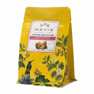 MAVIS ROASTED DRIED NUT MIX POUCH 250 GR