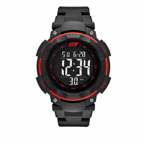 SKECHERS RELOJ SR1022 BK/RED