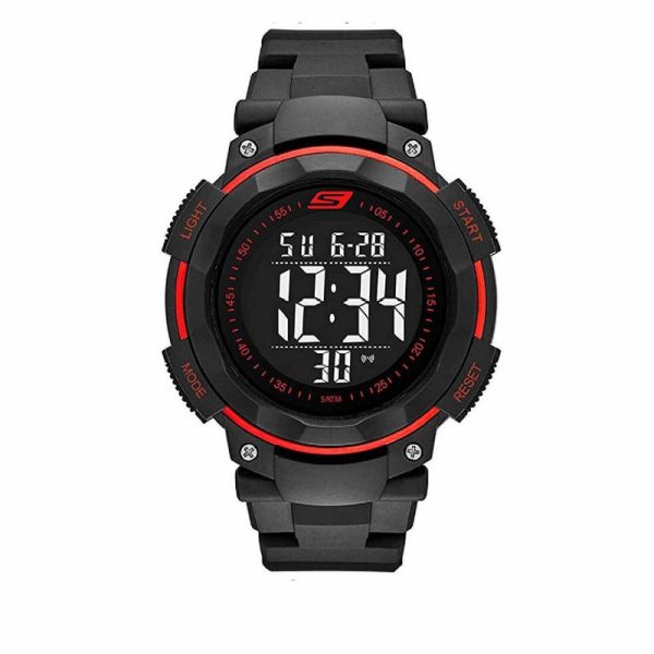 SKECHERS RELOJ SR1022 BK/RED