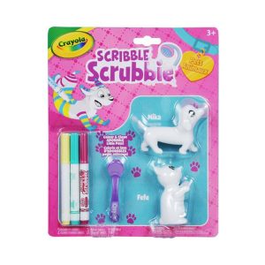 CRAYOLA SCRIBBLE SCRUBBIE CAT/DOG C747.254