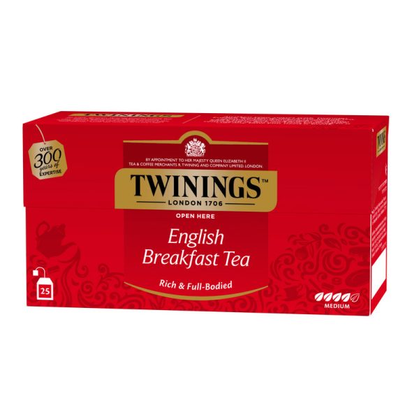 TWININGS ENGLISH BREAKFAST DISP. 25 SOBRES