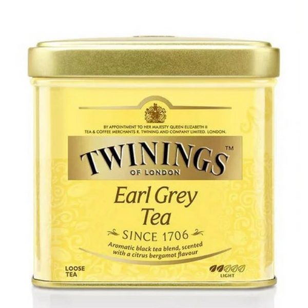 TWININGS EARL GREY LATA. 200 GRS.