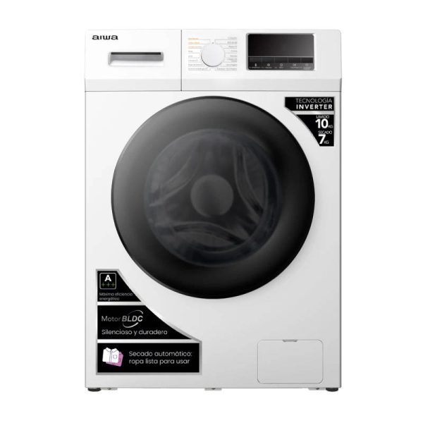AIWA LAVASECARROPAS 10KG 50/60HZ