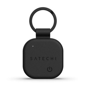 SATECHI LLAVERO FINDALL CUERO VEGANO BLK ST-LKCFK