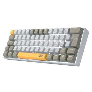 REDRAGON TECLADO GAMER FIZZ K617 WT/GRY