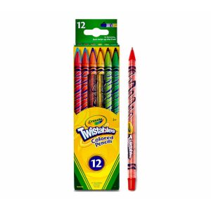 CRAYOLA WORLD CUP 12 TWISTABLE PENCILS C687.408