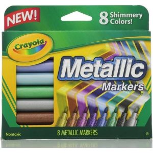 CRAYOLA MARCADOR METALICO SET 8 PZAS