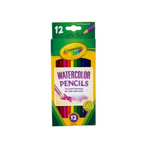 CRAYOLA 12CT WATERCOLOR PENCILS