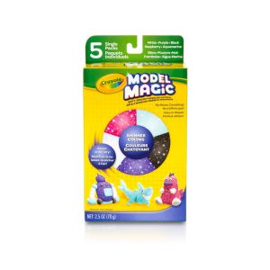 CRAYOLA MASA MOLDEABLE MAGIC 5PZS SURT C232.229