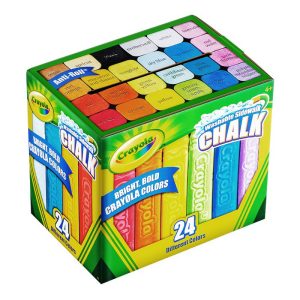 CRAYOLA TIZAS MULTICOLOR 24PCS C512.024