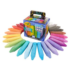 CRAYOLA TIZA CON GLITTER 24PCS C518.300