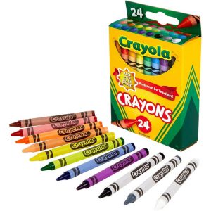 CRAYOLA CRAYONES 24PCS C520.130