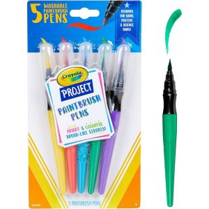 CRAYOLA ROTULADOR DE PINCEL PROJECT 5PCS C546.205