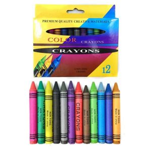 CRAYOLA LAPICES TRAZO GRUESO CON GLITTER 12PCS