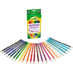 CRAYOLA LAPICES DE ACUARELA 24PCS C684.304