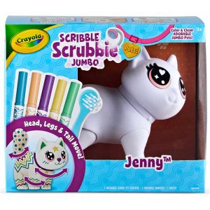 CRAYOLAS CRIBBLE SCRUBBIE JUMBO CAT 4PK C747.703