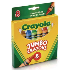 CRAYOLA CRAYONES JUMBO-8 UN-C520.389