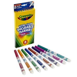CRAYOLA SET MARCADORES LAVABLES-6MM-C587.808