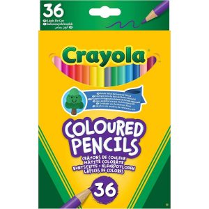 CRAYOLA LAPICES D/COLORES 36 PZAS-C684.036