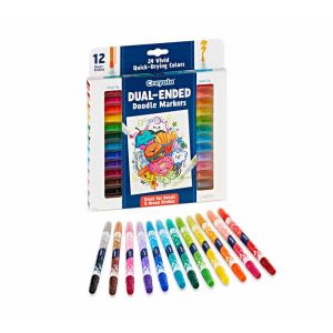CRAYOLA MARCADORES 12 CT DUAL-ENDED 58.8314
