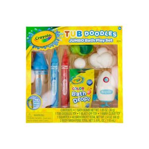 CRAYOLA 3CT TA DOODLES TUB BOAT (D)