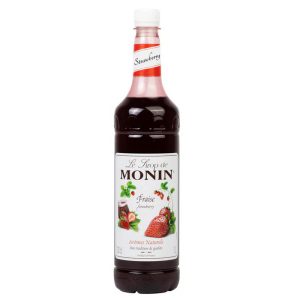 MONIN STRAWBERRY SYRUP 0.75 LT