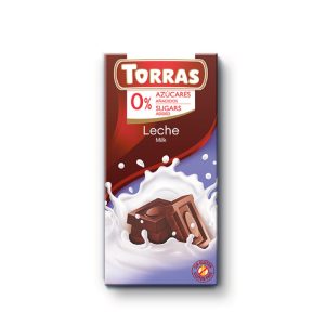 TORRAS CHOCOLATE CON LECHE SIN AZUCAR 75 GR