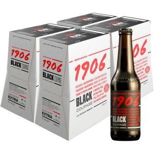1906 CERVEZA BLACK BOTELLA X24 0.33 LT