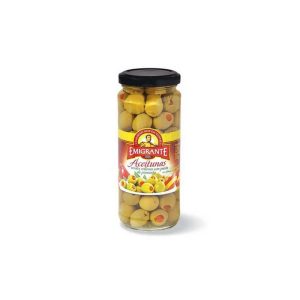 EMIGRANTE ACEITUNAS RELLENAS C/MORRON FCO 370G.
