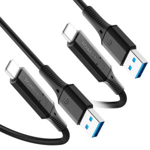 SPIGEN CABLE USB-C TO U 2 PACK ACA05122
