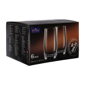 BOHEMIA VASO 6P 380ML 751-PAVO380