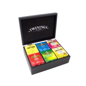 TWININGS BOX 6 COMPARTIMENTOS C/TE GRY 60 SOBRES