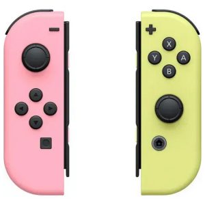 NINTENDO SWITCH CONTROL PINK/YRLLOW HAC-A-JAVAF