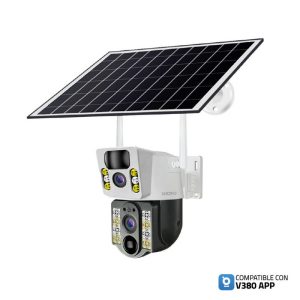 XION CAMARA D VIGILANCIA SOLAR SMART DOBLE CCTV82S