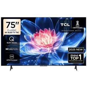 TCL TELEVISOR LED 75" SMART TV 4K QLED 75T6C