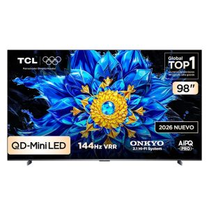 TCL TELEVISOR LED 98" SMART MINI 4K QLED 98P8L