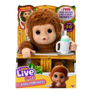 MOOSE LITTLE LIVE PETS BEBE MONO CAJA AP 822-26613