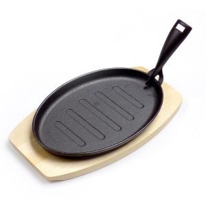 SELECTA PLANCHA OV 27.5X17 HIERRO 247006
