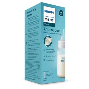 AVENT BOTTLE ANTI-COLIC 9OZ 1P SCY103/01