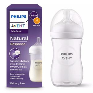 AVENT MAMADERA NAT 3.0 260ML TRAS SCY903/01