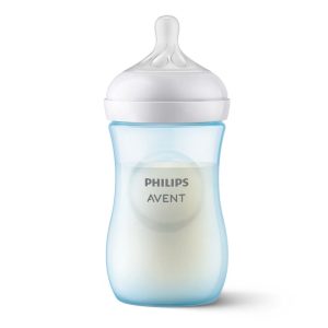 AVENT MAMADERA NAT 3.0 260ML AZUL SCY903/21
