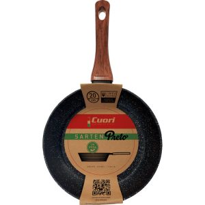 CUORI SARTEN 20CM MOD.S-PRETO-20