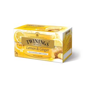 TWININGS LEMON & GINGER DISP. 25 SOBRES