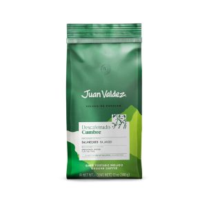 JV - CAFÉ JUAN VALDEZ CUMBRE MOLIDO DECAF 340 GRS