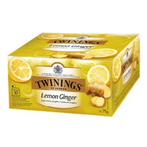 TWININGS LEMON & GINGER 50 SOBRES