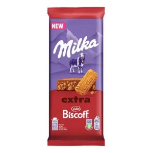 MILKA TABLETA BISCOFF 190 GRS
