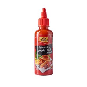 REAL THAI SIRACHA EXTRA HOT CHILI SAUCE 235 ML