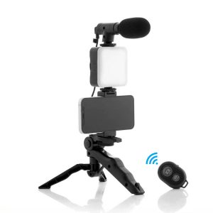 TRIPODE C/ LUZ Y MICROFONO MY-7123