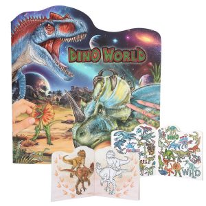 DINO WORLD LIBRO P/CALCAR-COLOREAR 412178